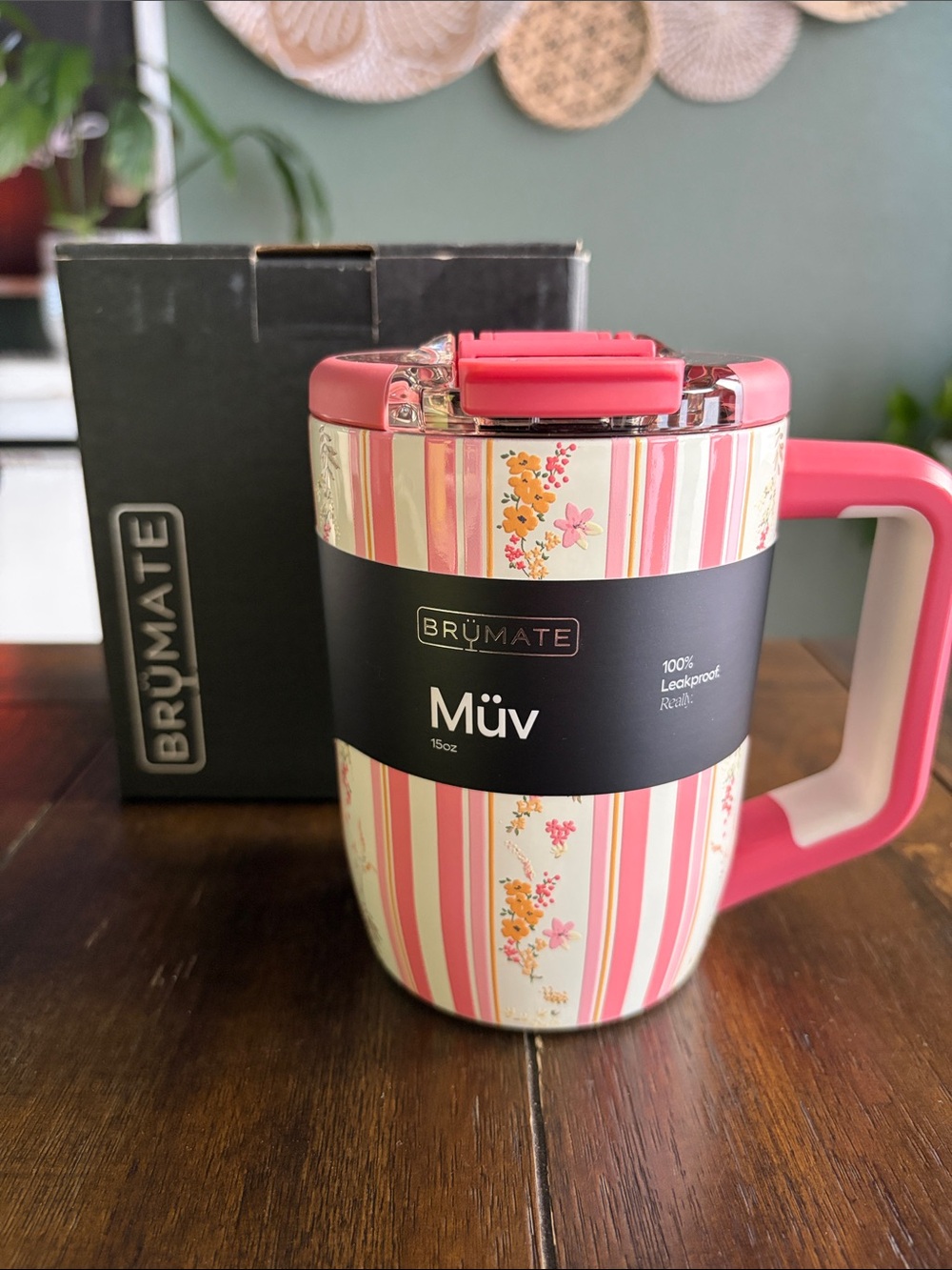 BrüMate Müv 15oz in Cascading Florals! New! Limited Edition!